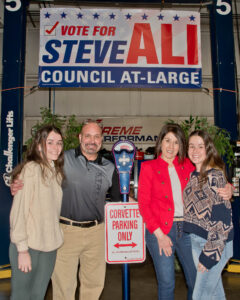 Steve Ali and family